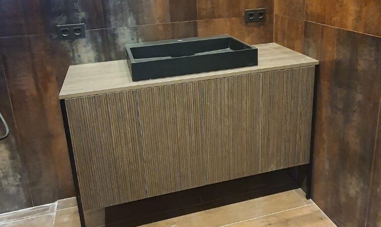 Mueble de baño estilo industrial