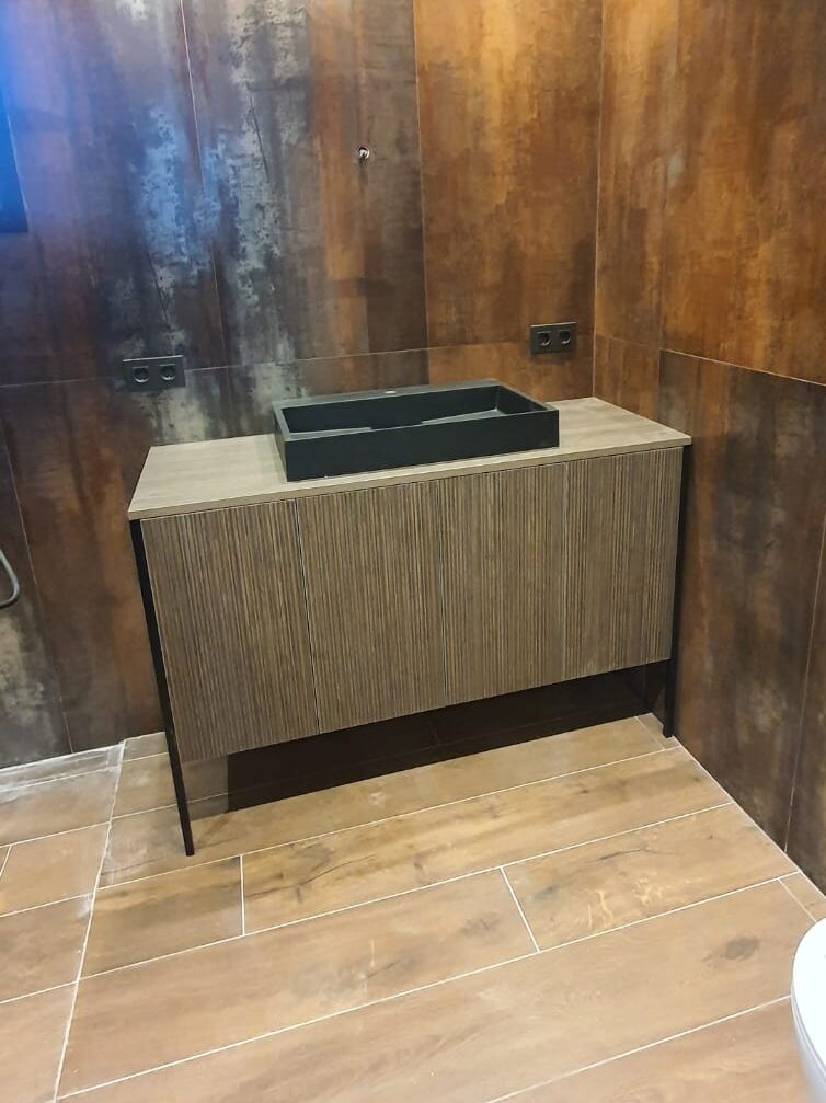 Mueble de baño estilo industrial
